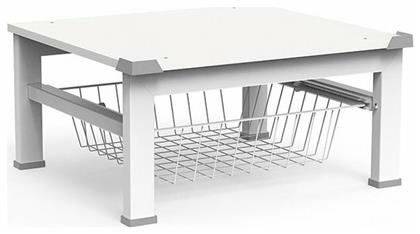 Base Space Basket 070-0593 Βάση Πλυντηρίου/Στεγνωτηρίου από Πλαστικό με Συρτάρι 60x60εκ. Meliconi