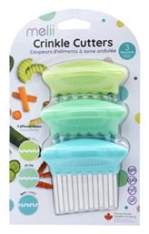 Αξεσουάρ Φαγητού Μπλε από Πλαστικό 3τμχ Melii