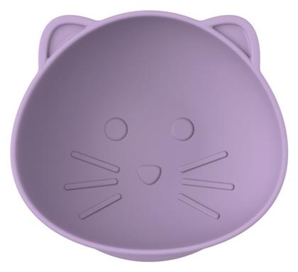 Παιδικό Μπωλ Φαγητού από Σιλικόνη Μωβ 2τμχ Melii