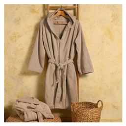 Bloom Μπουρνούζι με Κουκούλα Beige 400gr/m² Melinen
