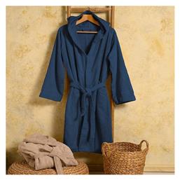 Bloom Μπουρνούζι με Κουκούλα Navy Blue 400gr/m² Melinen