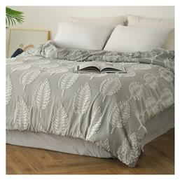 Isla Κουβερλί Μονό από Πολυεστέρα Gray 160x240cm Melinen