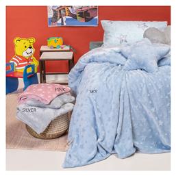 Κουβέρτα Fleece Starito 160x220cm Γαλάζια Melinen