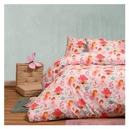 Παιδική Παπλωματοθήκη Μονή Pink 165x245εκ. Melinen
