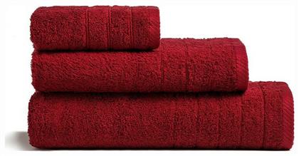 Πετσέτα Χεριών Fresca 30x50εκ. Bordeaux Βάρους 500gr/m² Melinen