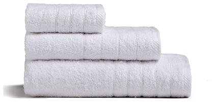 Πετσέτα Προσώπου Fresca 50x90εκ. White Βάρους 500gr/m² Melinen