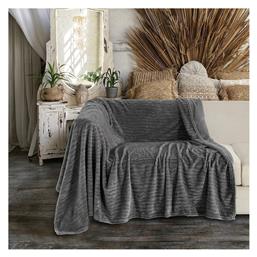 Ριχτάρι Τριθέσιου Καναπέ Enzo 170x300εκ. Grey Melinen