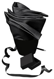 Σεντόνι Υπέρδιπλο με Λάστιχο 160x200x30εκ. Urban Black Melinen