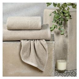 Σετ Πετσέτες Μπάνιου 3τμχ Haus 70x140εκ. Light Grey Βάρους 500gr/m² Melinen