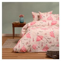 Σετ Σεντόνια Μονά Φανελένια Ecru 170x260cm Melinen