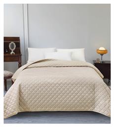 Tosca Κουβερλί King Size Microfiber Ecru 260x240cm Melinen