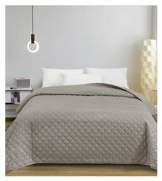 Tosca Κουβερλί King Size Microfiber Grey 260x240cm Melinen