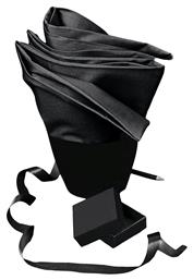 Urban Σετ Μαξιλαροθήκες 50x70εκ. Black Melinen