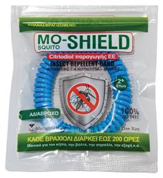 Mo-Shield Εντομοαπωθητικό Βραχιόλι για Παιδιά Μπλε Menarini