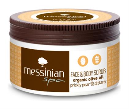 Scrub για το Πρόσωπο & το Σώμα Φραγκόσυκο & Δίκταμο 250ml Messinian Spa