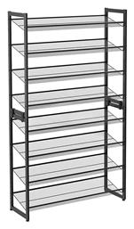 Μεταλλική με 8 Ράφια Μαύρη 92.5x30.7x163.5cm LMR08B - Songmics