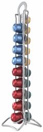 Μεταλλικό Stand Αποθήκευσης για 20 Κάψουλες Nespresso 8x9x38cm 363560 Metaltex