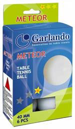 Garlando 05-432-008 Μπαλάκια Ping Pong 1 Star 6τμχ Meteor