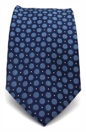 Ανδρική Γραβάτα Μεταξωτή με Σχέδια σε Γαλάζιο Χρώμα Michael Kors