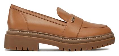 Parker Lug Γυναικεία Loafers σε Καφέ Χρώμα Michael Kors