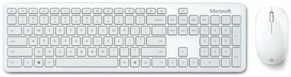 Bluetooth Desktop Ασύρματο Σετ Πληκτρολόγιο & Ποντίκι Ελληνικό Monza Gray Microsoft