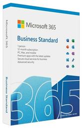 Ofiice 365 Business Standard Αγγλικά συμβατό με Windows/Mac για 1 Χρήστη και 1 Έτος χρήσης Medialess P8 Microsoft