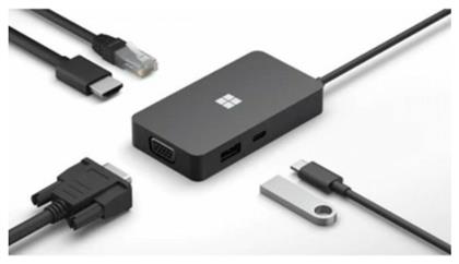 Travel Hub USB-C Docking Station με HDMI PD Ethernet Microsoft