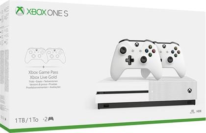 Microsoft Xbox One S 1TB & 2x Xbox Wireless Controller από το Media Markt