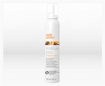 Moisture Plus Whipped Cream No Rise Moisturizing Foam for Dry Hair 200ml Milk Shake