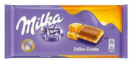 Σοκολάτα Γάλακτος με Καραμέλα 100gr Milka