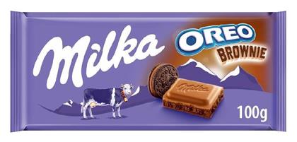 Σοκολάτα Γάλακτος Oreo Brownie 100gr Milka