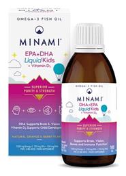 Kids DHA+EPA Ιχθυέλαιο 100ml Minami