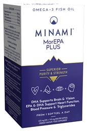 MorEPA Plus Ιχθυέλαιο 30 μαλακές κάψουλες Minami