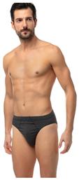 90-23027 Ανδρικά Σλιπ 3Pack Γκρι Minerva