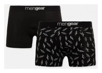 Ανδρικά Μποξεράκια 2Pack Anthracite, Black Minerva