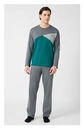 Bull Χειμερινή Ανδρική Πιτζάμα Βαμβακερή Minerva