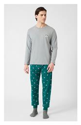 Χειμερινή Ανδρική Πιτζάμα Βαμβακερή Minerva