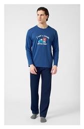 Χειμερινή Ανδρική Πιτζάμα Βαμβακερή Minerva