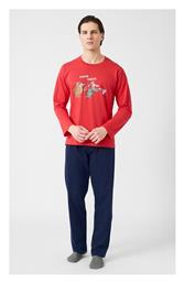 Χειμερινή Ανδρική Πιτζάμα Βαμβακερή Minerva