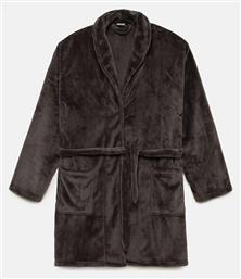 Χειμερινή Ανδρική Ρόμπα Fleece Grey Carbon Minerva