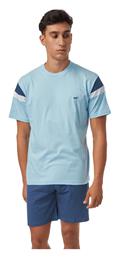 Καλοκαιρινή Ανδρική Πιτζάμα Βαμβακερή Sky Blue Minerva