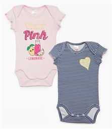 Lemonade Σετ Βρεφικό Φορμάκι Κοντομάνικο Πολύχρωμο 2τμχ Minerva