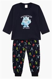 Παιδική Πιτζάμα Χειμωνιάτικη Monster Minerva