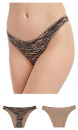 Rio Fimelle Γυναικεία Slip 2Pack Animal Mocca Minerva