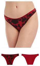 Rio Fimelle Γυναικεία Slip 2Pack Κόκκινα Minerva