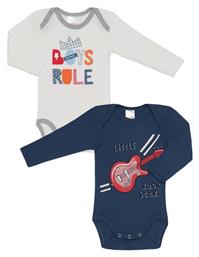 Rock Star Σετ Βρεφικό Φορμάκι Μακρυμάνικο Πολύχρωμο 2τμχ Minerva από το Spitishop