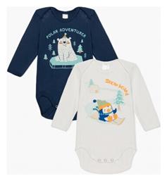 Σετ Βρεφικό Φορμάκι Μακρυμάνικο Πολύχρωμο 2τμχ Minerva από το Spitishop