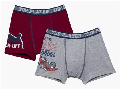Top Player Παιδικό Σετ με Μποξεράκια Πολύχρωμα 2τμχ Minerva