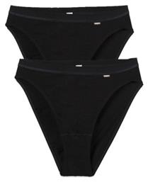 Βαμβακερά Γυναικεία Brazil 2Pack Μαύρα Minerva