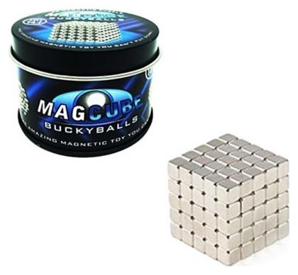 Μίνι Μαγνητικοί Κύβοι Magcube Διακοσμητικό Γραφείου 2.5x2.5x2.5εκ. 125τμχ